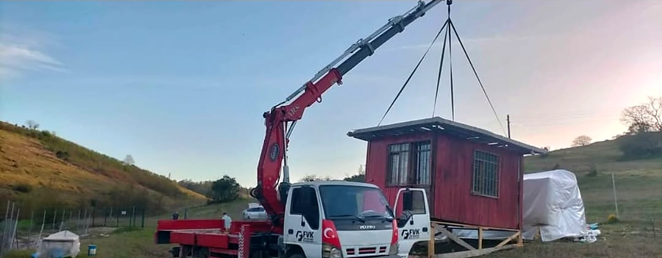 Tiny house vinçli montaj